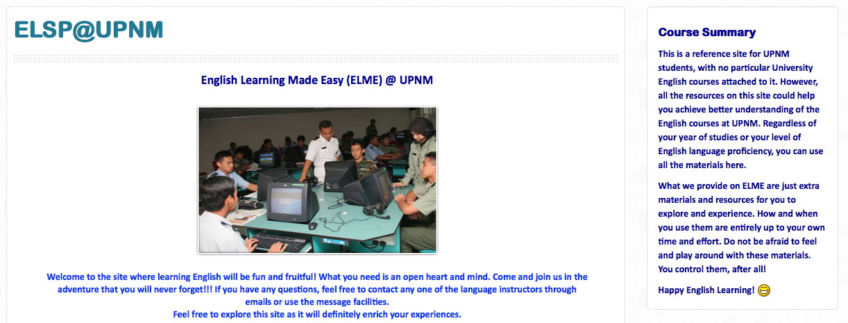 ELSP@UPNM